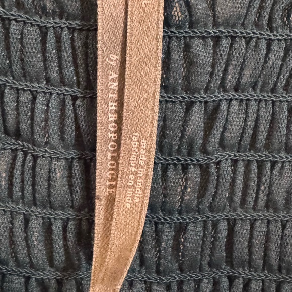 Anthropology Smocked Sweetheart Blouse - Picture 3 of 5